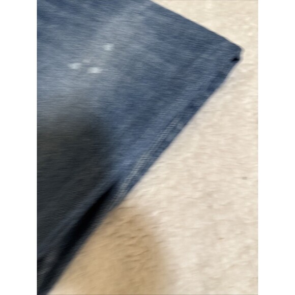 True Religion Men's Ricky Relaxed Straight Jeans Size 40 DistressedRed Stitching - Picture 10 of 11